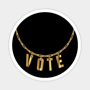 vote necklace Magnet